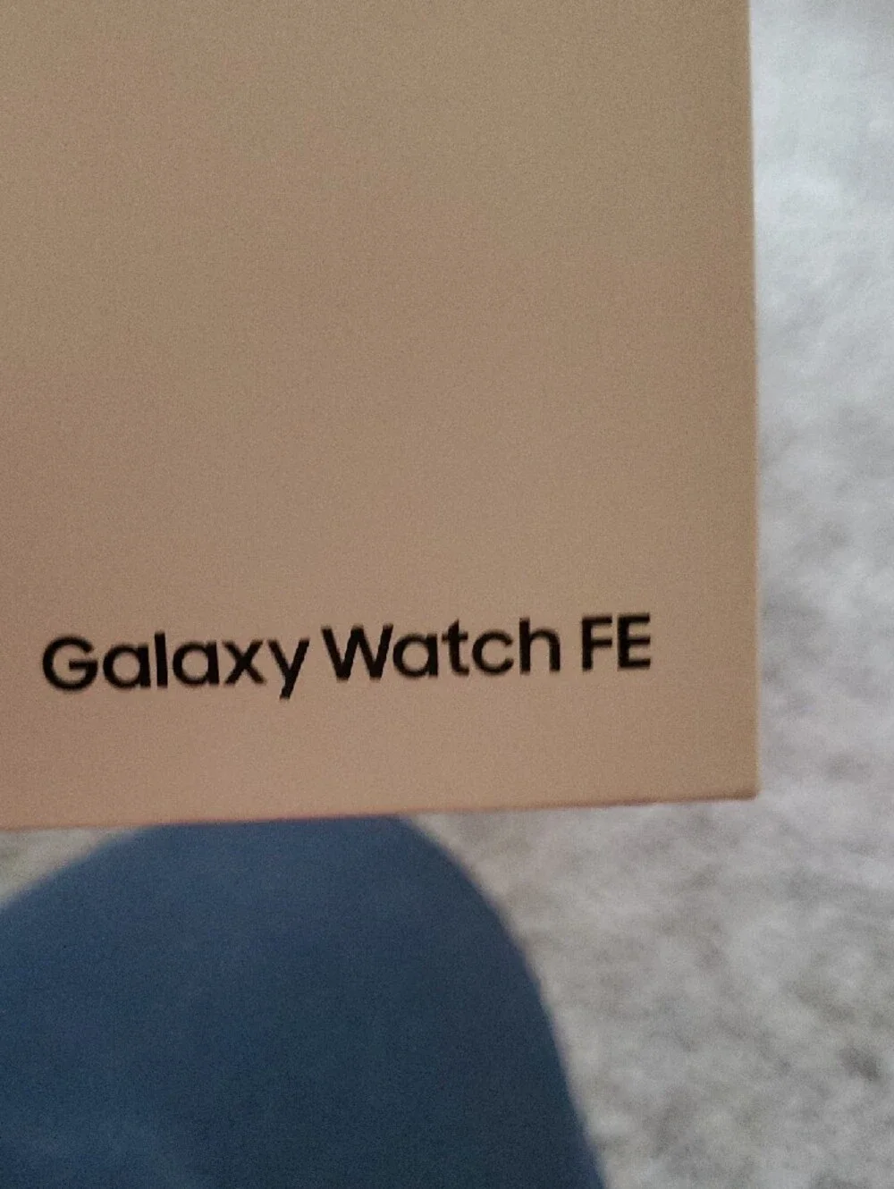 Samsung Black and Orange Accent Smartwatch
